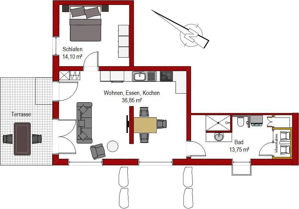 Ferienwohnung Reitemann Oy-Mittelberg 0*,